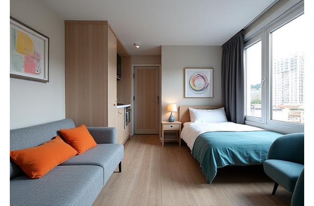 Studio moderne situé en plein cœur de la Presqu'île de Lyon